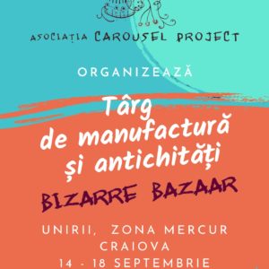 Târg de manufactură și antichități Bizarre Bazaar