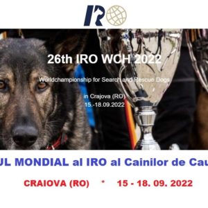 Campionatul Mondial al IRO al Câinilor de Căutare-Salvare