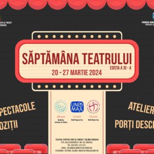 Săptămâna Teatrului la Teatrul Colibri, ediția a XI-a